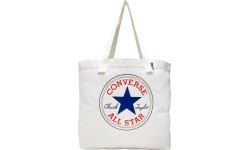 Converse Canvas Tote Bag Egret/Converse Blue White 10023817 A01