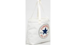 Converse Canvas Tote Bag Egret/Converse Blue White 10023817 A01
