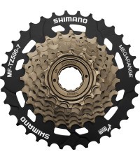 Rear freewheel SHIMANO TZ500 14-34T (screw-on, 7-speed)