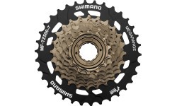 Задний блок звёзд SHIMANO TZ500 14-34T (резьбовой, 7 скоростей)