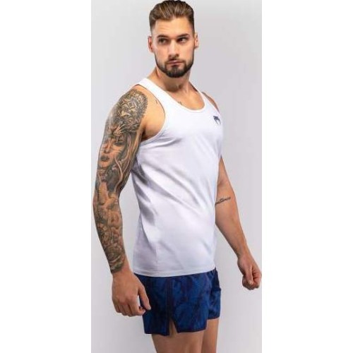 Майка без рукавов Venum Aqua Tank Top, бело-синяя