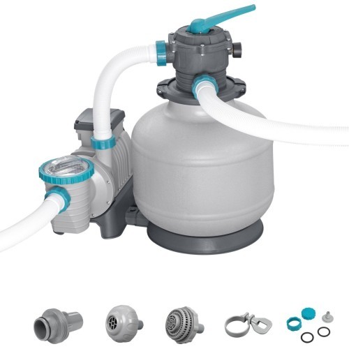 Baseino smėlio filtravimo siurblys 2600 gal BESTWAY