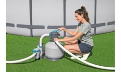 Pool Pump Sand 2600 Gal BESTWAY