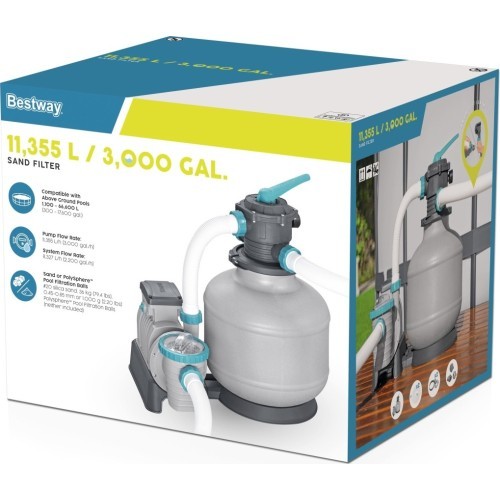 Pool Pump Sand 2600 Gal BESTWAY