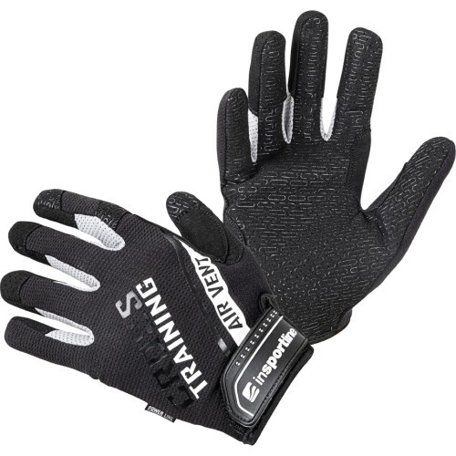 Fitness Gloves inSPORTline Taladaro - Black/White