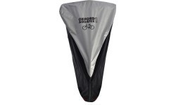 Single Bicycle Cover Oxford Aquatex (Black/Silver)