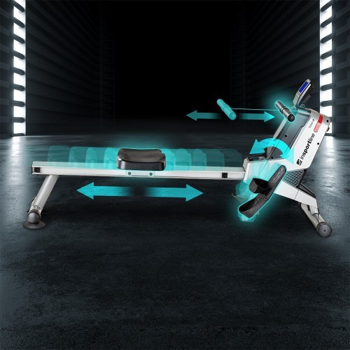 Rowing Machine inSPORTline Yukona - Black