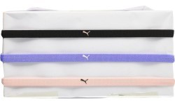 Puma Galvos Juosta AT Sportbands Womens Pack Black Pink Purple 053491 06