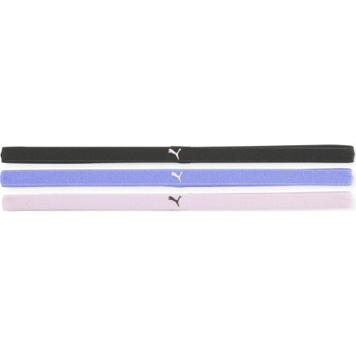 Puma AT Sportbands Women's Headband Pack Black Pink Purple 053491 06
