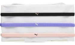 Puma Galvos Juosta AT Sportbands Womens Pack Black Pink Purple 053491 06