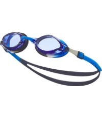 Очки для плавания подростковые Nike Chrome, синие NESSD128 458