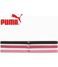 Puma Galvos Juosta AT Sportbands Womens (3pcs) Black Pink 053491 23