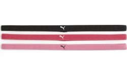 Puma AT Sportbands Women's Headbands (3pcs) Black Pink 053491 23