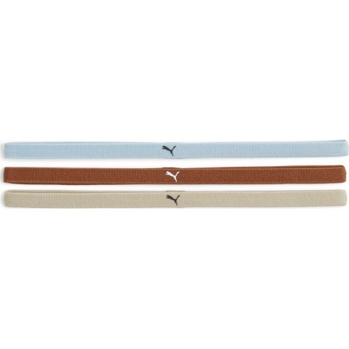 Puma AT Sportbands women's headbands (3pcs) Cream Blue Brown 053491 24
