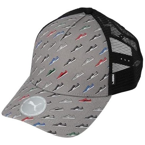 Кепка Puma Academy AOP Trucker серая 024362 10