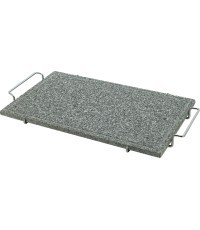 Granito kepimo plokštė GRANIT XL su grioveliu ir laikikliu 50x30x1,65 cm