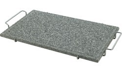 Гранитная плита для гриля GRANIT XL с желобом и держателем 50x30x1,65 см