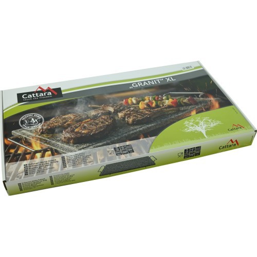 Granito kepimo plokštė GRANIT XL su grioveliu ir laikikliu 50x30x1,65 cm