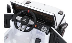 Электромобиль Mercedes G63 AMG LIFT, белый