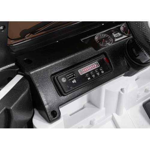 Elektromobilis Mercedes G63 AMG LIFT, baltas