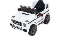 Elektromobilis Mercedes G63 AMG LIFT, baltas