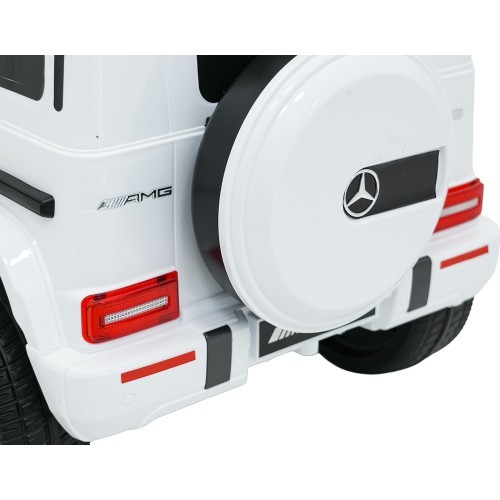 Электромобиль Mercedes G63 AMG LIFT, белый
