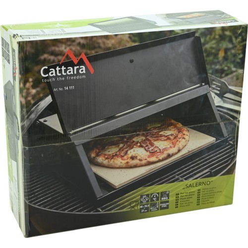 Pizza pec SALERNO s dvířky a teploměrem 40x35,5x21cm