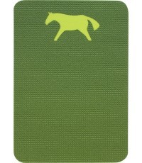 Sėdynės kilimėlis Yate Horse, 400x285x10 mm, žalias