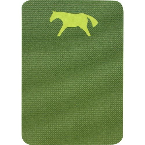Sėdynės kilimėlis Yate Horse, 400x285x10 mm, žalias