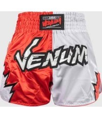 Шорты Muay Thai Venum Inferno 2.0, красно-белые