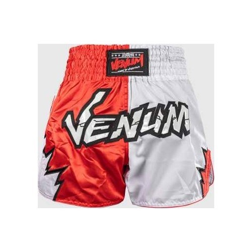 Шорты Muay Thai Venum Inferno 2.0, красно-белые