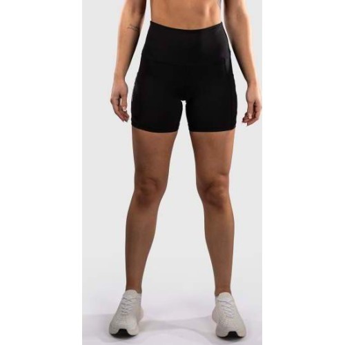 Venum Essential moteriški dviratininkų šortai, juodi