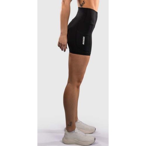 Venum Essential moteriški dviratininkų šortai, juodi
