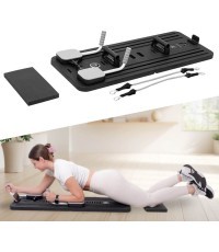Pilates reformeris inSPORTline Trancer Basic - Juoda