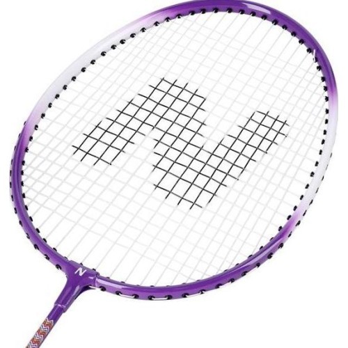 NRZ2053 ALUMINIUM / BADMINTON SET 2 RACKETS + 3 SHUTTLECOCKS + COVER NILS
