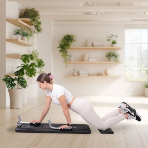 Pilates reformeris inSPORTline Trancer Basic - Violetinė
