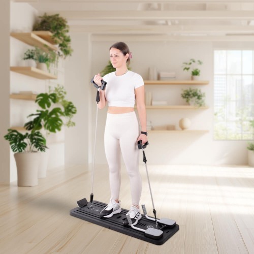 Pilates reformeris inSPORTline Trancer Basic - Violetinė