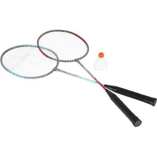 Plieninis badmintono rinkinys NILS NRZ002, 2 raketės ir plunksninukai