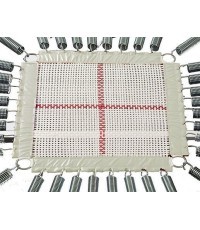 Tinklinis batuto paklotas 6 x 6 mm komandinei gimnastikai skirtam tramplinui