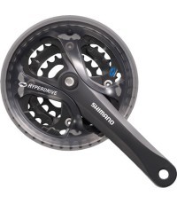 Front chainring set Shimano ACERA FC-M361 / 3x7/8 speed / 42-32-22T / 175mm