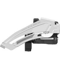 Priekinis pavarų perjungiklis Shimano CUES P-FD-U6010-L // 2x10/11-speed, Double Top Swing, 28.6/31.8/34.9 mm