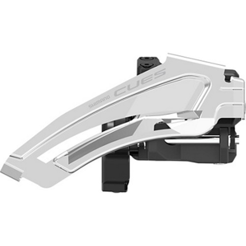 Передний переключатель Shimano CUES P-FD-U6010-L // 2x10/11-speed, Double Top Swing, 28.6/31.8/34.9 mm
