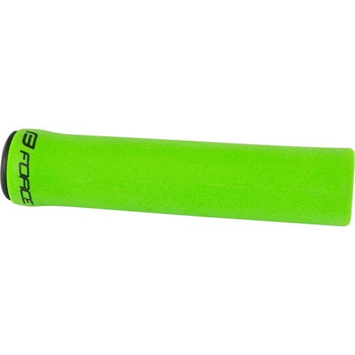 Rankenos FORCE Luck 130mm (silikoninis porolonas, žalios)