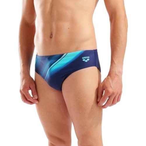M Light Swim Briefs Navy-Multi 100 - 750