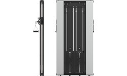 Wall-Mounted Power Rack inSPORTline Cable Column CC350 - Black
