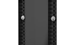 Wall-Mounted Power Rack inSPORTline Cable Column CC350 - Black