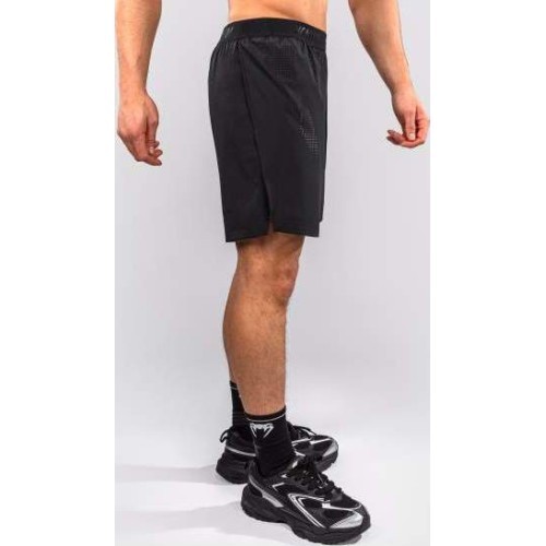Venum Lazer Hybrid treniruočių šortai, juodi/pilki