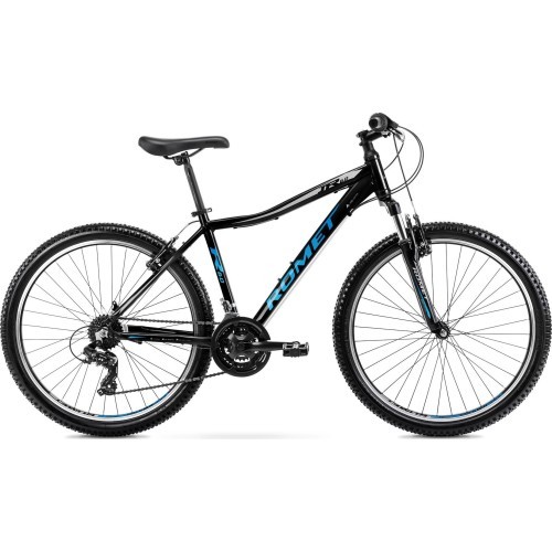 Велосипед Romet Rambler R6.0 JR 2025 черно-сине-серебристый
