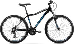 Romet Rambler R6.0 JR 2025 Bicycle Black-Blue-Silver