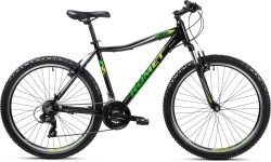 Велосипед Romet Rambler R6.1 JR 2025 black-green-grey